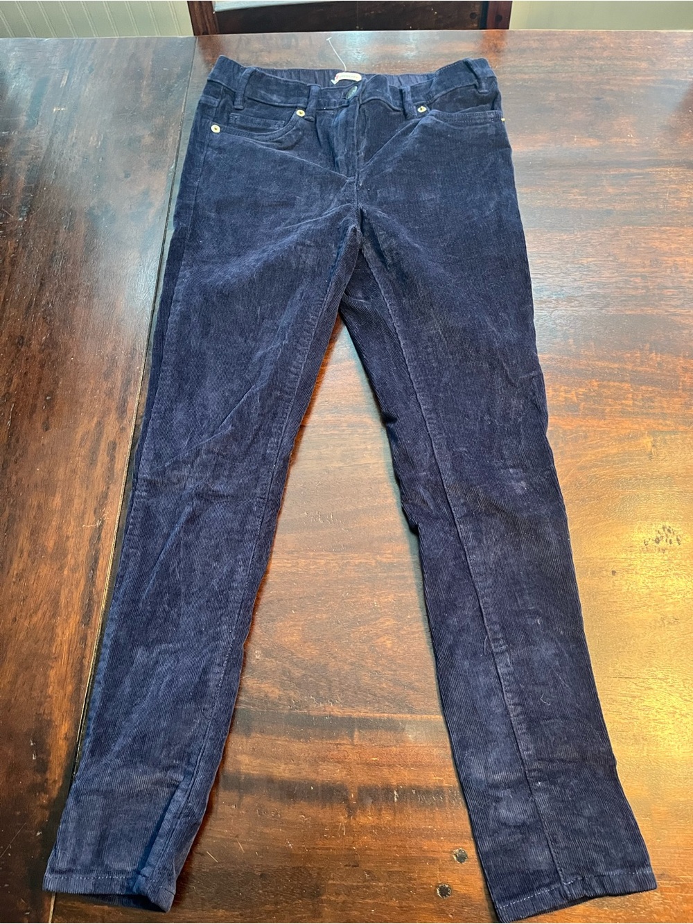 Crewcuts Navy Blue Skinny Corduroy Jeans